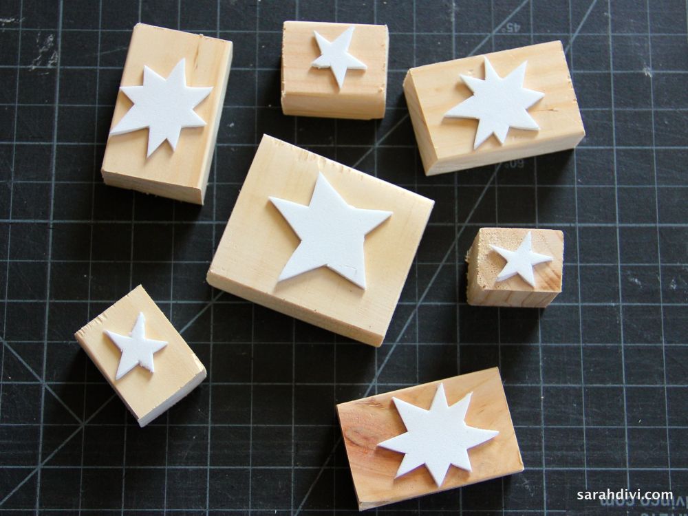 Create Your Own Stamps Tutorial | SarahDivi.com