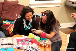 Ladies Craft Night | Crafts, Laughs, Friends | www.sarahdivi.com